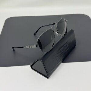 Kirkland Signature KS17 M50 Polarized Aviator Sunglasses satin gunmetal  w/ Case